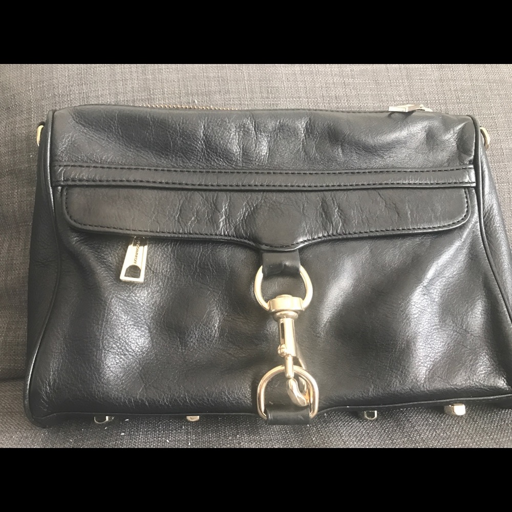 Rebecca Minkoff Black MAC Crossbody Bag